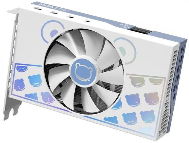 Alt view image 2 of 7 - Yeston RTX 5060 8GB GDDR7 cute pet Graphics cards pci express 5.0 video cards Desktop computer PC video gaming graphics card