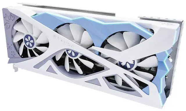 Alt view image 3 of 7 - Yeston Radeon RX 6800 XT 16GB D6 GDDR6 256bit 7nm Desktop computer PC Video Graphics Cards support PCI-Express 4.0 video cards 3*DP  RGB light effect Fragrant graphics card(No HDMI interface)