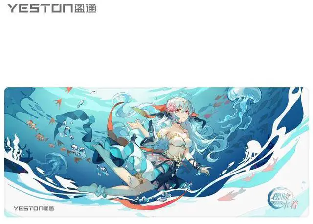 Alt view image 2 of 5 - Yeston New Atlantis Mouse Pad 700*300mm Mouse pad, table mat New Atlantis Mouse Pad