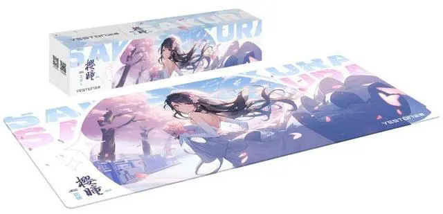 Main image of Yeston New Sakura Mouse Pad 700*300mm Mouse pad, table mat