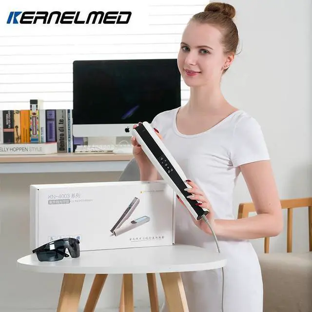 Main image of KernelMed 311nm Waterproof Dustproof UVB phototherapy for vitiligo psoriasis eczema UVB wand KN-4003BL2 Home Phototherapy