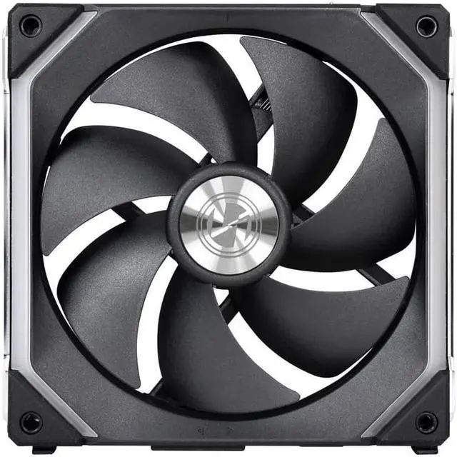 Alt view image 5 of 7 - Case Fan SL120 6 Pack Black-with Controller and Extension (ARGB 120mm LED PWM Daisy-Chain) UF-SL120-6B PC Cooling Computer ARGB Case Fans Heatsink Cooler