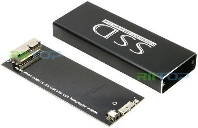Alt view image 5 of 7 - USB 3.0 SSD Enclosure for 2013 2014 2015 Apple MacBook Air Pro Retina SSD Adapter with Cable, USB External Reader for (2013-2017 Year) A1465 A1466 A1398 A1502 SSD (12+16 pin)