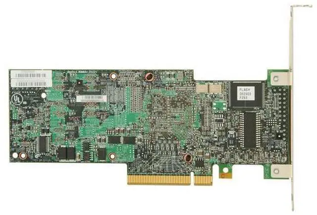Alt view image 4 of 5 - LSI MegaRAID Internal Low-Power SATA/SAS 9260-8i 6Gb/s PCI-Express 2.0 w/ 512MB onboard memory RAID Controller Card, Single--Avago Technologies