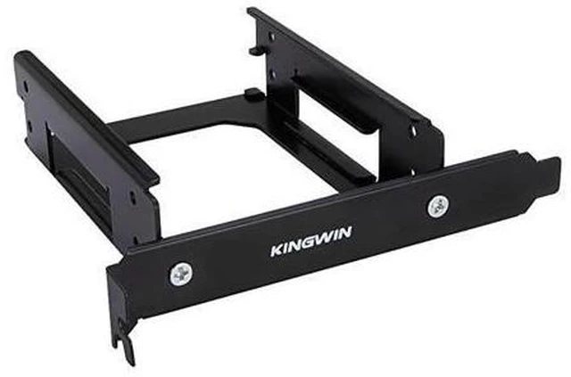 Main image of SSD Mounting Bracket for PCI 2 x 25 Inch SSD to PCI Internal Hard Drive Mounting Kit Convert Any 2 x 25 SSD Into One PCI Slot Mounting Screws Included Quick Easy Installation