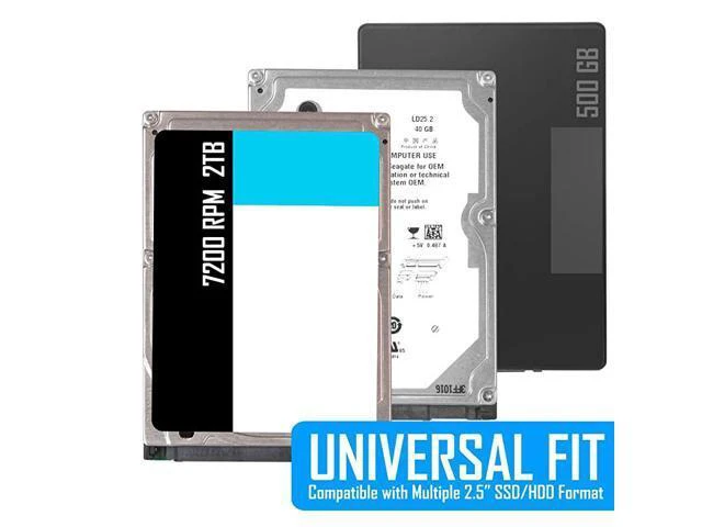 Alt view image 4 of 7 - SSD Mounting Bracket for PCI 2 x 25 Inch SSD to PCI Internal Hard Drive Mounting Kit Convert Any 2 x 25 SSD Into One PCI Slot Mounting Screws Included Quick Easy Installation