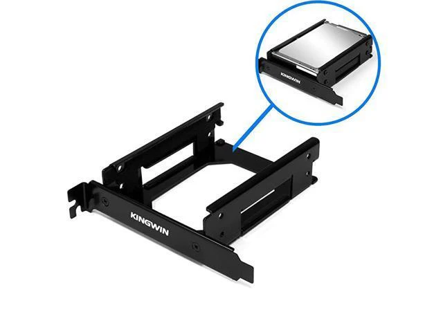 Alt view image 7 of 7 - SSD Mounting Bracket for PCI 2 x 25 Inch SSD to PCI Internal Hard Drive Mounting Kit Convert Any 2 x 25 SSD Into One PCI Slot Mounting Screws Included Quick Easy Installation