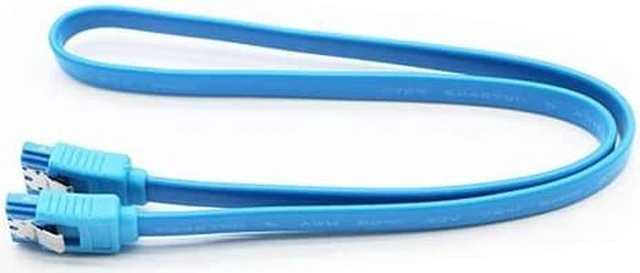 Alt view image 2 of 7 - 2 Pack 25 to 35 SSD HDD Hard Disk Drive Bays Holder Metal Mounting Bracket Adapter for PC Bracket + Blue Sata III Cables