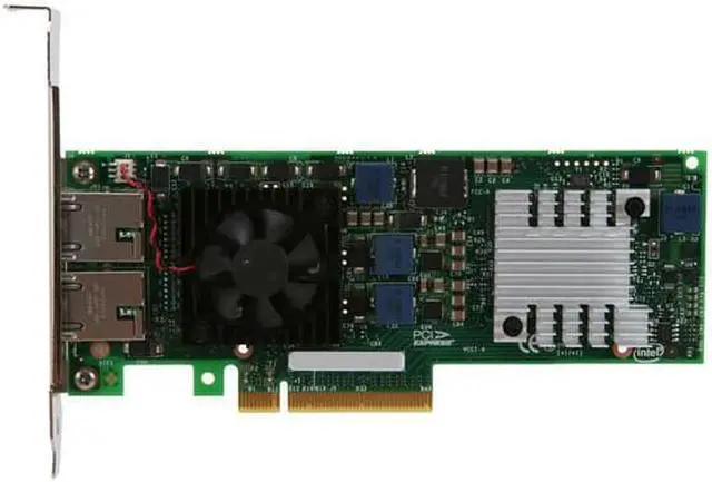 Alt view image 3 of 7 - Intel E10G42BT X520-T2 10Gigabit Ethernet Card 10Gbps PCI Express x8 2 x RJ45