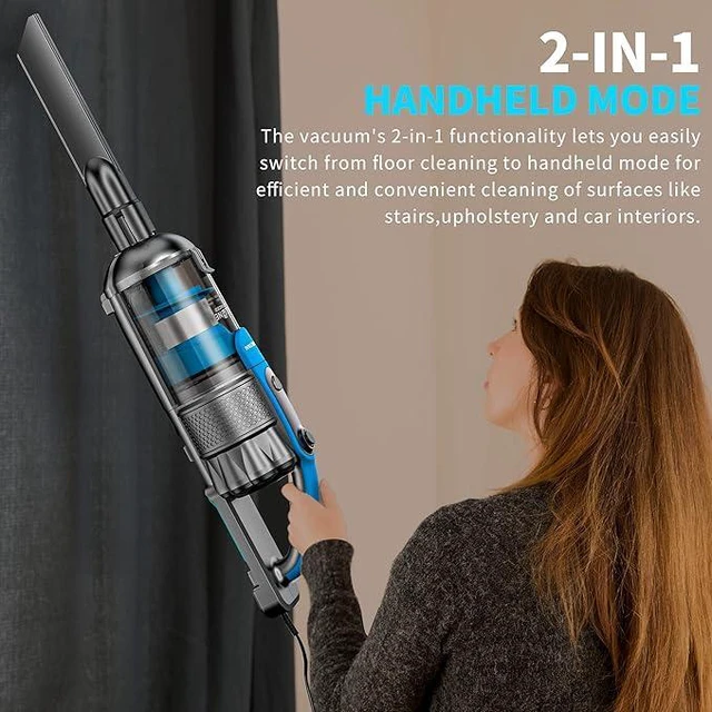 Alt view image 5 of 7 - PINETAN Powerlift Corded Upright Vacuum Cleaner, Lightweight, Bagless with HEPA Filter and Pet Brush - UU561