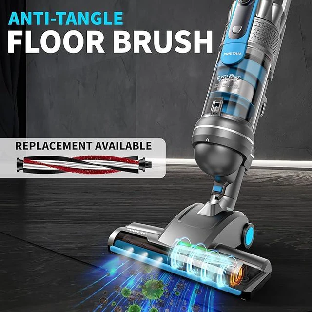 Alt view image 7 of 7 - PINETAN Powerlift Corded Upright Vacuum Cleaner, Lightweight, Bagless with HEPA Filter and Pet Brush - UU561