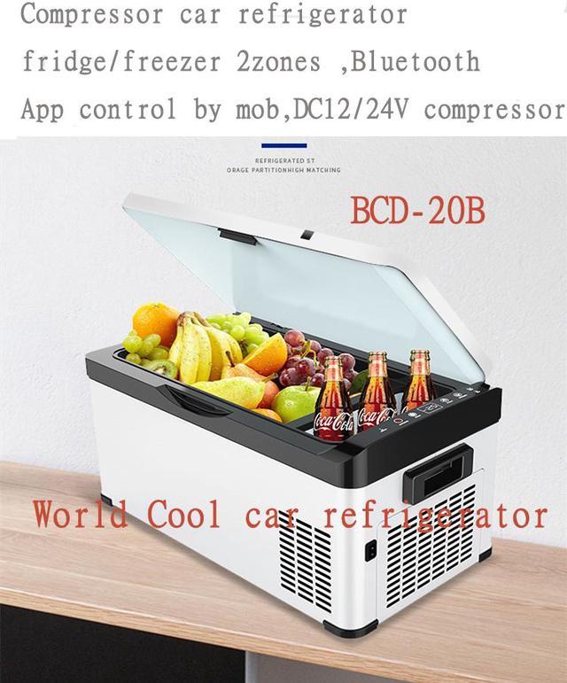 BCD20 Portable Refrigerator Fridge Freezer for Car Vehicle Truck