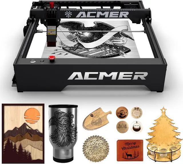 Main image of ACMER-P1 10w Engraver machine, Engraving & Cutting Machine for Wood and Metal, Paper, Fabric, Acrylic