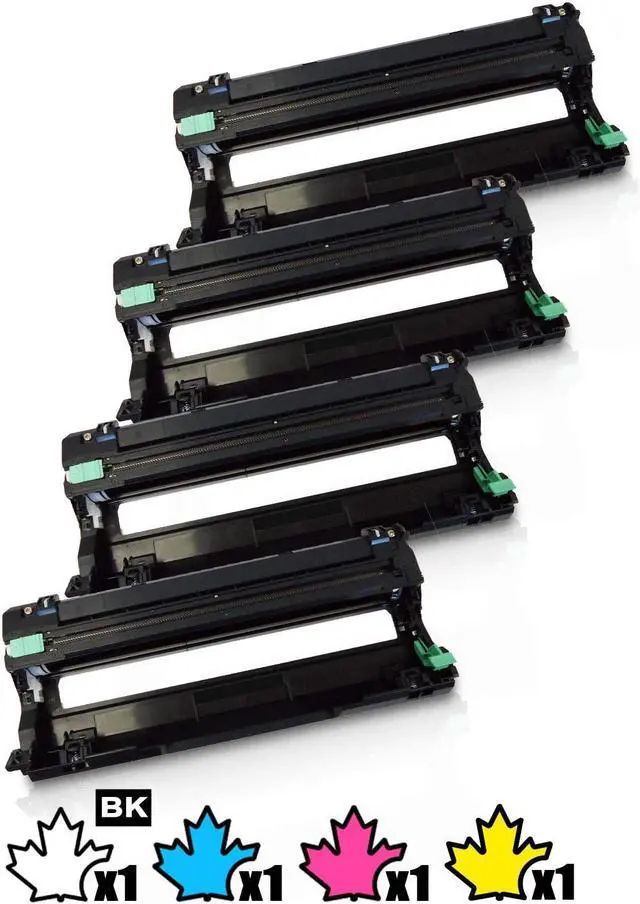 Main image of 1 Set of 4 Inkfirst Compatible Drum Units DR-223CL DR223CL BK/C/M/Y Replacement for Brother DR223 DR-223 HL-L3210CW HL-L3230