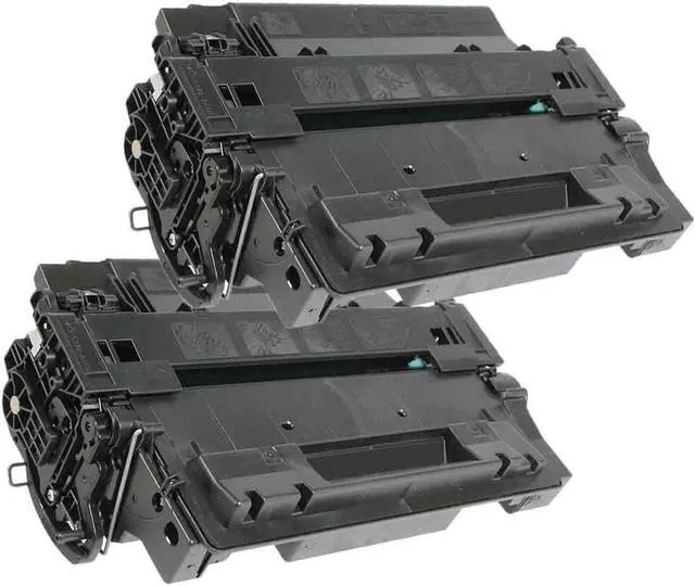Main image of 2 Inkfirst® Compatible Toner Cartridges Replacement for HP CE255X 55X LaserJet Pro P3010 M521dn Enterprise 500 M525dn
