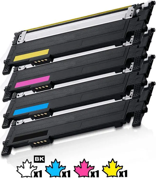 Main image of 1 Set of 4 Inkfirst® Compatible Toner Cartridges 406S Replacement for Samsung CLP-365 CLP-360 CLX-3305 Xpress C410W C460FW