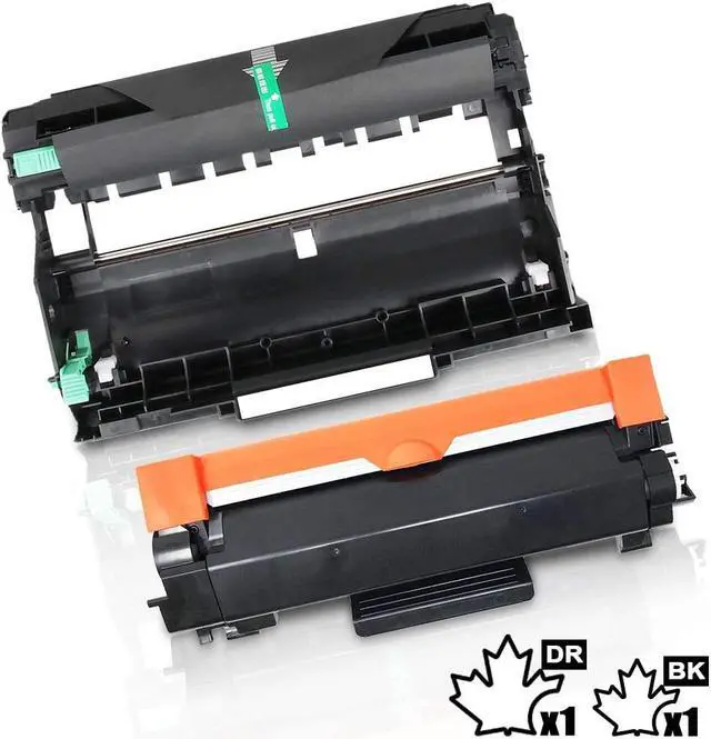 Main image of 2PK-Inkfirst® Compatible Toner Cartridge TN760 TN-760 (WITH CHIP) & DR730 DR-730 Drum Replacement for Brother HL-L2370DW