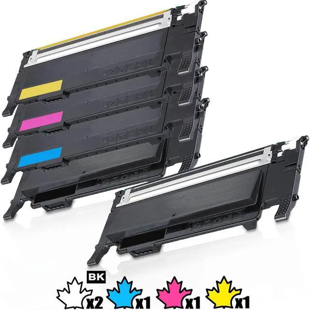 Main image of 5 Inkfirst® Compatible Toner Cartridges 407S Replacement for Samsung CLP320 CLX-3185 CLX-3185FNCLX-3185N CLP-325
