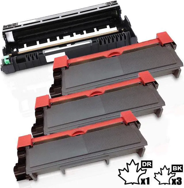 Main image of 4PK-Inkfirst® High Yield Compatible Toner Cartridge Drum Unit TN-660 DR-630 Replacement for Brother TN660 DR630 (3TN+1DR)