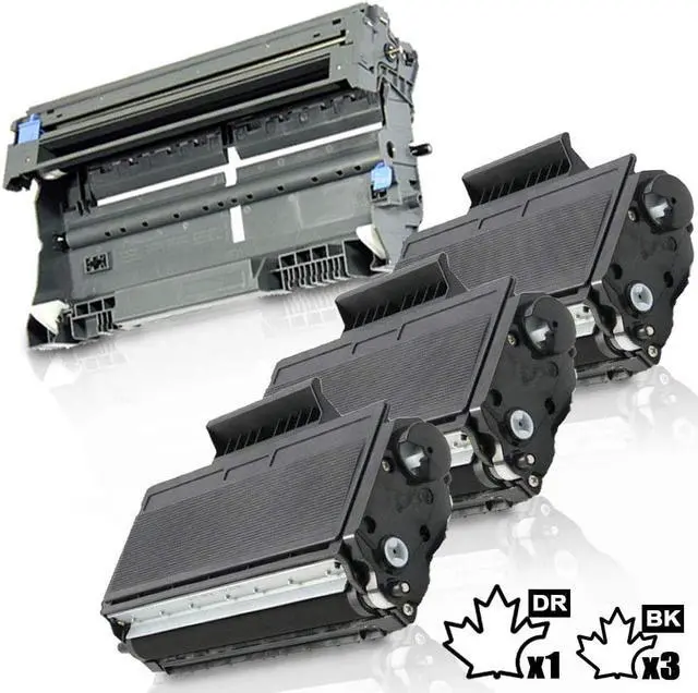 Main image of 4PK-Inkfirst® High Yield Compatible Toner Cartridge Drum Unit TN-650 DR-620 Replacement for Brother TN650 DR620 (3TN+1DR)