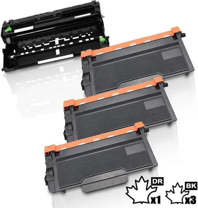 Main image of 4PK Inkfirst® High Yield Compatible Toner Cartridge & Drum Unit TN850 DR820 Replacement for Brother TN-850 DR-820 MFC-L5700