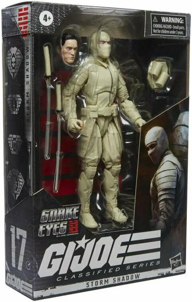 Alt view image 2 of 20 - HASBRO G.I. JOE CLASSIFIED STORM SHADOW (SNAKE EYES MOVIE)  6" ACTION FIGURE