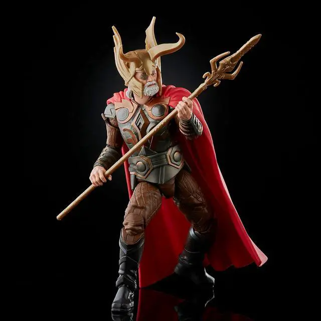 Alt view image 7 of 9 - HASBRO MARVEL LEGENDS THOR THE INFINITY SAGA ODIN 6" ACTION FIGURE