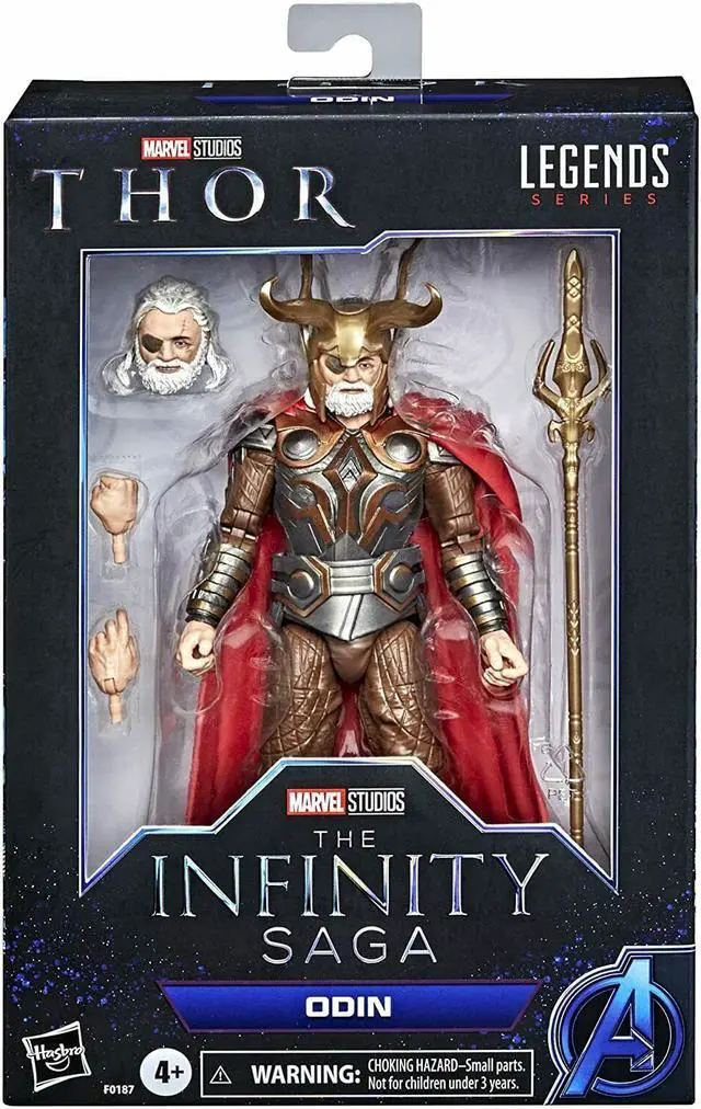 Main image of HASBRO MARVEL LEGENDS THOR THE INFINITY SAGA ODIN 6" ACTION FIGURE
