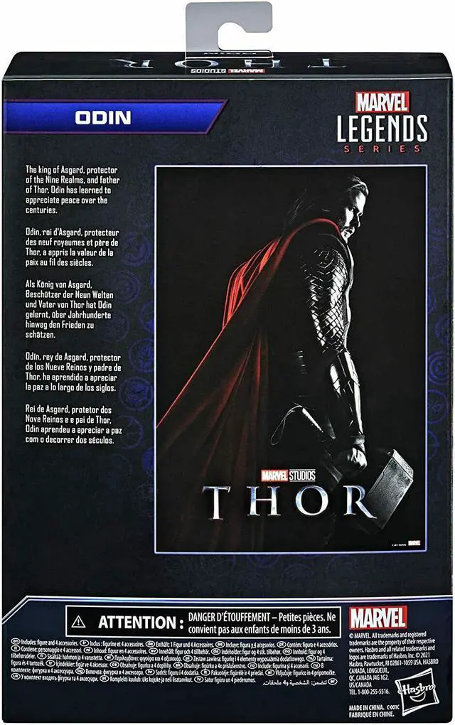 Alt view image 2 of 9 - HASBRO MARVEL LEGENDS THOR THE INFINITY SAGA ODIN 6" ACTION FIGURE