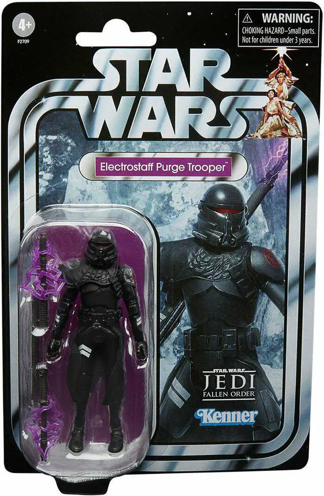 Main image of HASBRO STAR WARS VINTAGE COLLECTION GAMING GREATS 3.75" ELECTROSTAFF PURGE TROOPER