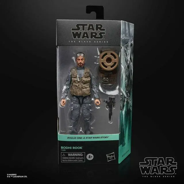 Alt view image 5 of 11 - HASBRO STAR WARS BLACK SERIES ROGUE ONE BODHI ROOK 6" ACTION FIGURE