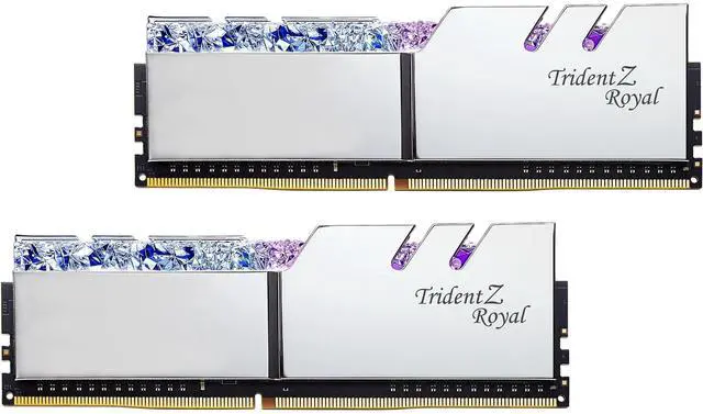 Main image of G.SKILL Trident Z Royal Series 32GB (2 x 16GB) 288-Pin PC RAM DDR4 4000 (PC4 32000) Desktop Memory Model F4-4000C16D-32GTRSA