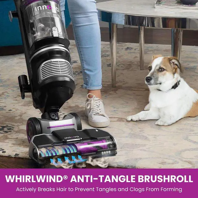 Alt view image 4 of 7 - Eureka Upright Vacuum Cleaner, Anti-tangle Pet Tool, Ideal for Pet Family, 1440W Power with HEPA Filtration, Swivel Steering for Hard Floor & Carpet, 2.3L Dust Cup, 4 Accessories Included