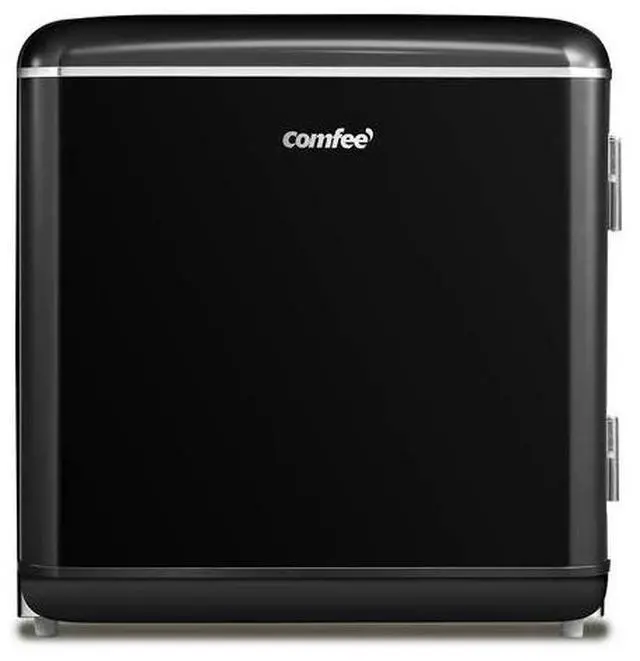 Main image of Comfee' 1.7 Cu.Ft Mini Fridge, Compact Retro Refrigerator, Energy Saving, Low Noise, Adjustable Thermostat, Single Door Small Fridge with Chiller Box for Bedroom, Office