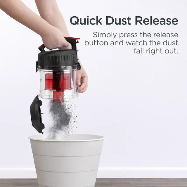 Alt view image 6 of 7 - Eureka WhirlWind Bagless Canister 2.5L Vacuum Cleaner, Lightweight Vac for Carpets and Hard Floors, NEN110A, Blue corded Easy To Maneuver Crevice Tool, Powerful for Every Surface, Big Capacity, Great