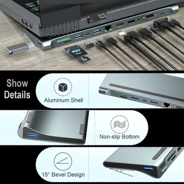 Alt view image 6 of 7 - HDMI 4X1 Quad Multi Viewer Seamless Switcher, HDMI and VGA Simultaneously Support 1920×1080P@60Hz HDMI Multiviewer Switcher 4 in 1 Out, Support IR Remote Control Switching and EDID Function