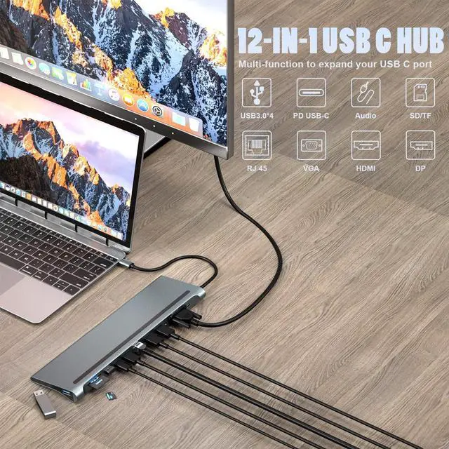 Alt view image 7 of 7 - HDMI 4X1 Quad Multi Viewer Seamless Switcher, HDMI and VGA Simultaneously Support 1920×1080P@60Hz HDMI Multiviewer Switcher 4 in 1 Out, Support IR Remote Control Switching and EDID Function