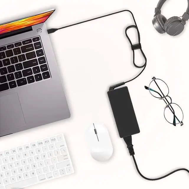 Alt view image 7 of 7 - USB C Laptop Charger 65W 45w for Lenovo Thinkpad T480 T490 X280 E490 L380 Chromebook C330 100e 300e 500e Yoga C740 C930 C940 S730 IdeaPad 730s Portable 4x20m26268 ADLX65YDC2A AC Adapter Power Supply
