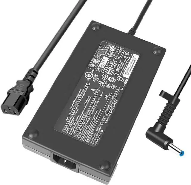 Main image of Silm 19.5V 10.3A 200W AC Adapter for HP ZBook 17 G3 17 G4 HSTNN-CA16, HSTNN-DA24, ADP-200CB BA, 608431-001, 609945-001, 608431-002, 677764-002, 644698-003, 645154-001, Laptop Charger Supply Power Cord