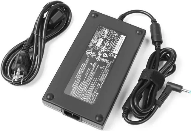 Alt view image 2 of 7 - Silm 19.5V 10.3A 200W AC Adapter for HP ZBook 17 G3 17 G4 HSTNN-CA16, HSTNN-DA24, ADP-200CB BA, 608431-001, 609945-001, 608431-002, 677764-002, 644698-003, 645154-001, Laptop Charger Supply Power Cord
