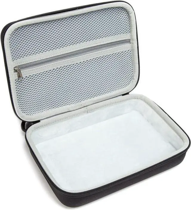 Alt view image 6 of 6 - Carrying Case for Kaito Voyager KA500 Radio,Hard Shell Storage Case with Double-Zipper and Carrying Handle Compatible with Kaito KA500,KA450,KA550 and KA 700