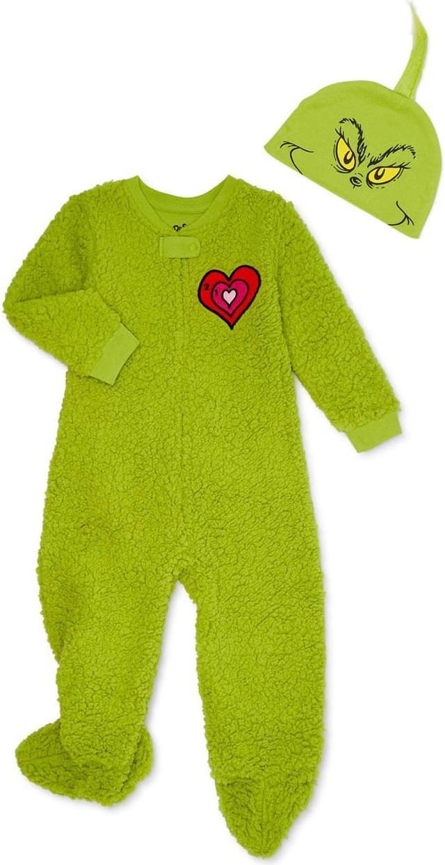 The grinch best sale infant pajamas