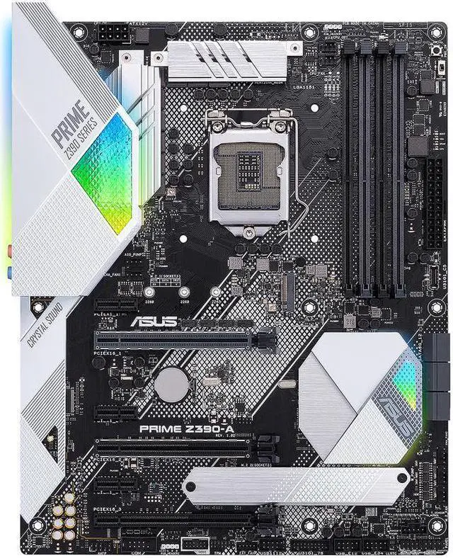 Alt view image 2 of 5 - ASUS Prime Z390-A LGA 1151 (300 Series) Intel Z390 SATA 6Gb/s ATX Intel Motherboard
