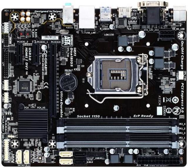 Alt view image 9 of 8 - GIGABYTE GA-B85M-DS3H-A LGA 1150 Intel B85 HDMI USB 3.0 Micro ATX Intel Motherboard