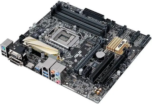 Alt view image 8 of 8 - ASUS B150M-PLUS LGA 1151 Intel B150 HDMI SATA 6Gb/s USB 3.0 Micro ATX Intel Motherboard