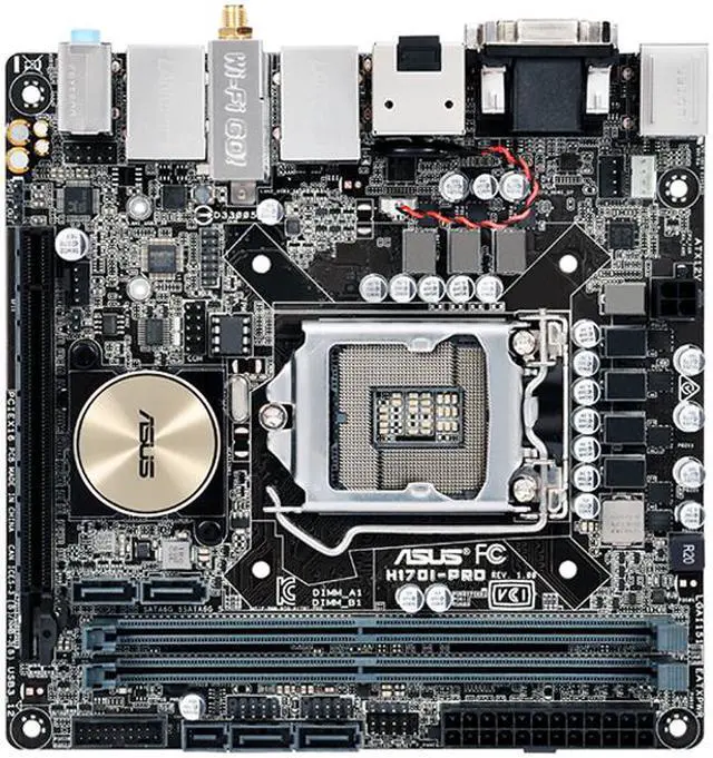 Alt view image 7 of 8 - ASUS H170I-PRO/CSM LGA 1151 Intel H170 HDMI USB 3.0 Mini ITX Motherboards - Intel