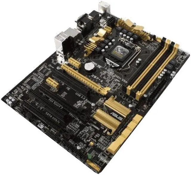 Alt view image 7 of 7 - ASUS Z87-C LGA 1150 Intel Z87 HDMI USB 3.0 ATX Intel Motherboard