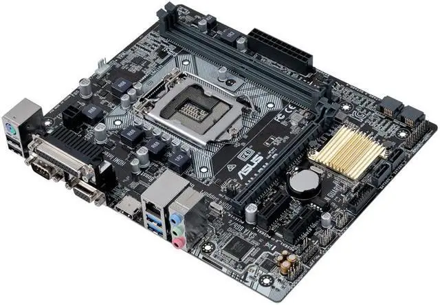 Alt view image 7 of 8 - ASUS H110M-K D3 LGA 1151 Intel H110 USB 3.0 Micro ATX Intel Motherboard