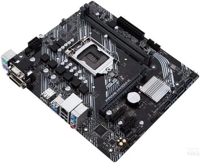 Alt view image 4 of 5 - ASUS PRIME H410M-K LGA 1200 Intel H410 SATA 6Gb/s Micro ATX Intel Motherboard