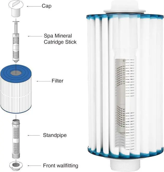 Alt view image 2 of 5 - Nature2 Hot Spring Spas Freshwater Ag+ Continuous Silver Ion Sanitizer 71325 - 2 Pack